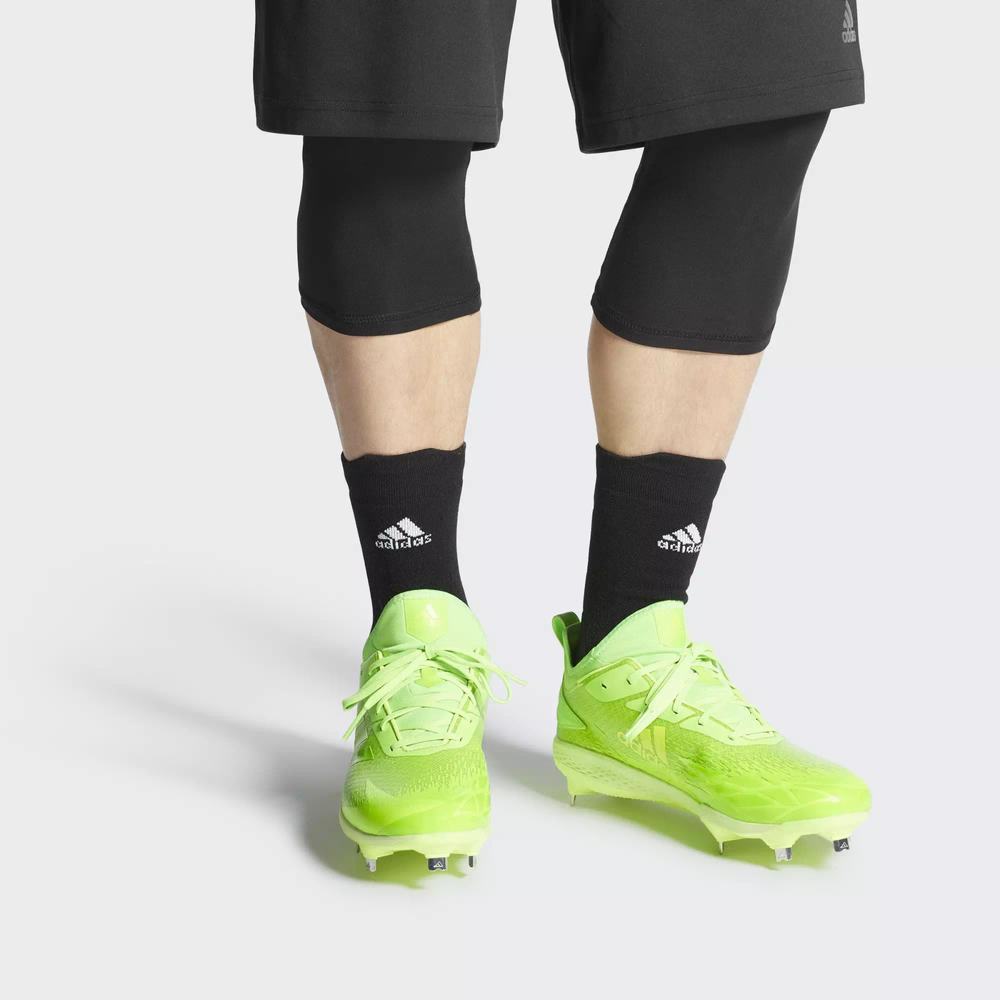 Adidas Adizero Afterburner V Dipped Spikes De Beisbol Verdes Para Hombre (MX-89356)